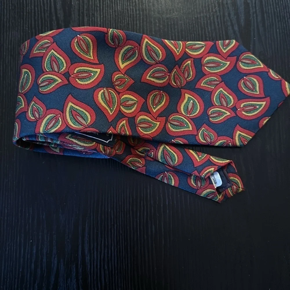 Burberry Silk Printed Vintage Tie